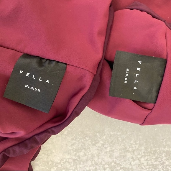 Fella || Dylan Halter Bikini Two Piece Set Aubergine Purple Maroon Medium - Picture 5 of 6